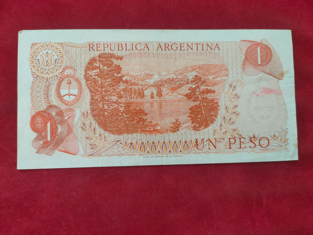 CENTRAL BANK OF ARGENTINA 1 PESO (D820)