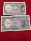 BANK OF EGYPT 5, 10 PIASTRES (C245)