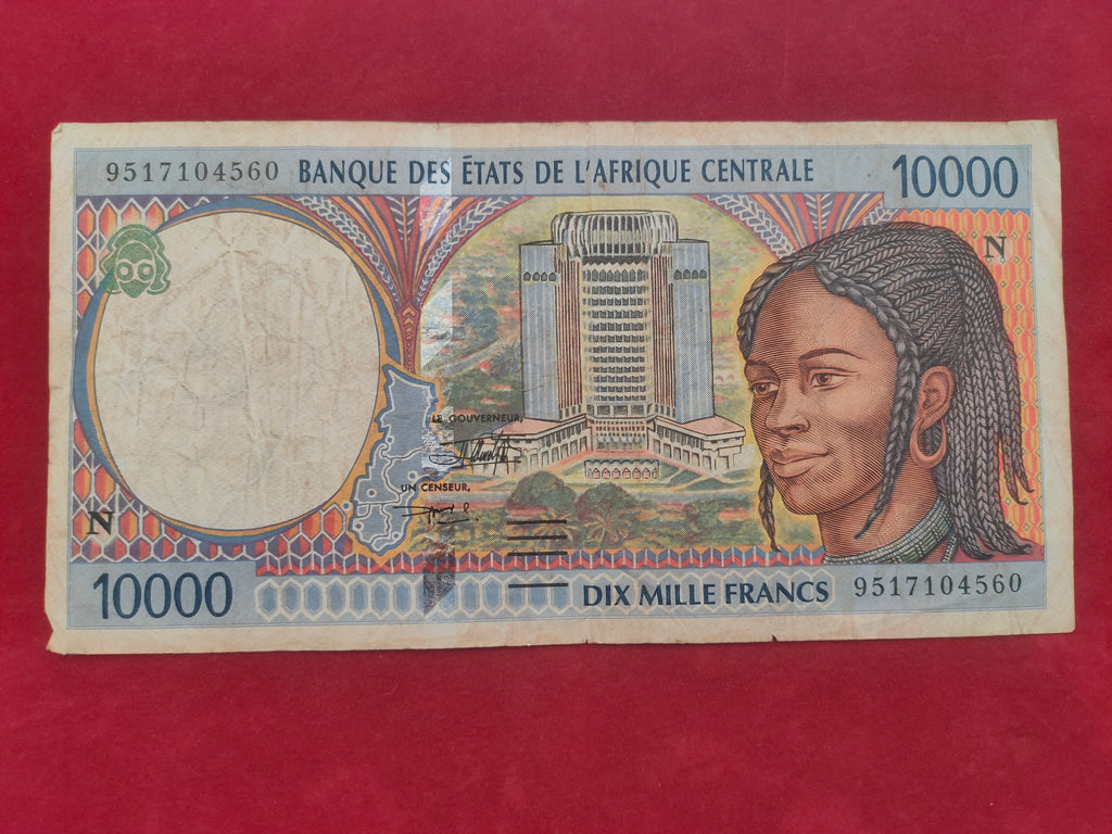 CENTRAL BANK OF AFRICAN 10000 (REF. 133)