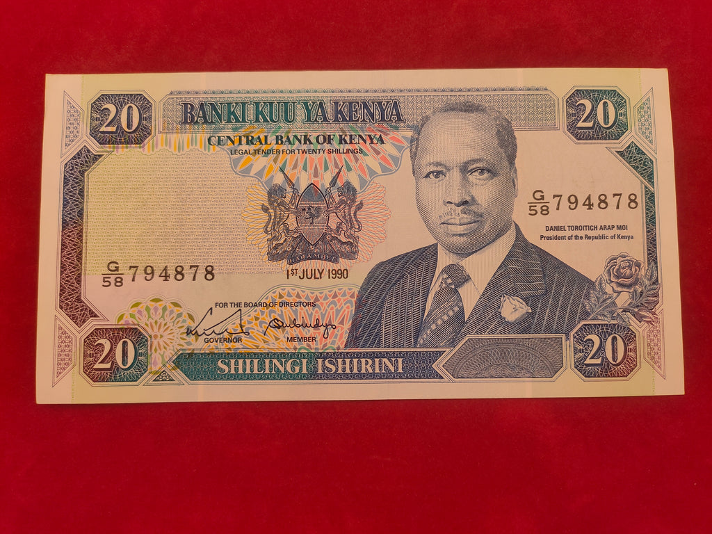 CENTRAL BANK OF KENYA 29 SHILINGI (REF. 141)