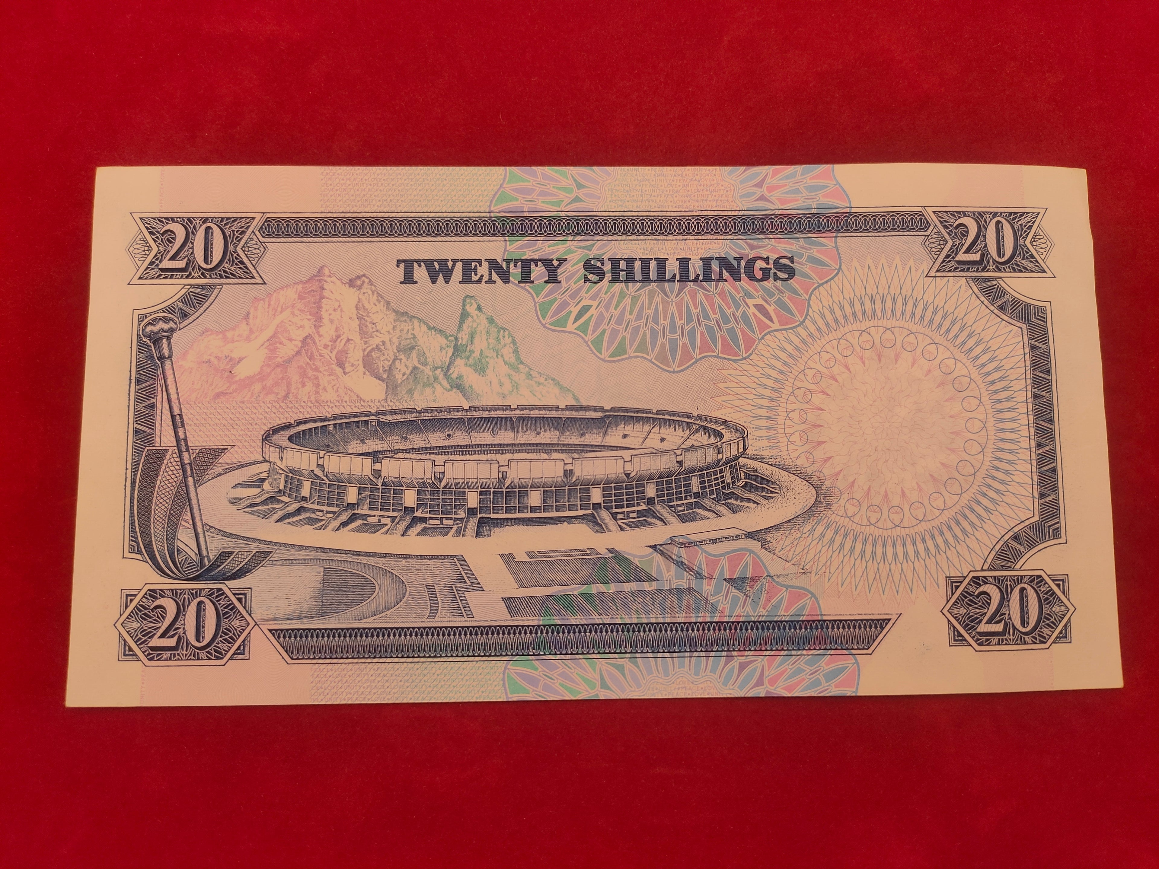 CENTRAL BANK OF KENYA 29 SHILINGI (REF. 141)