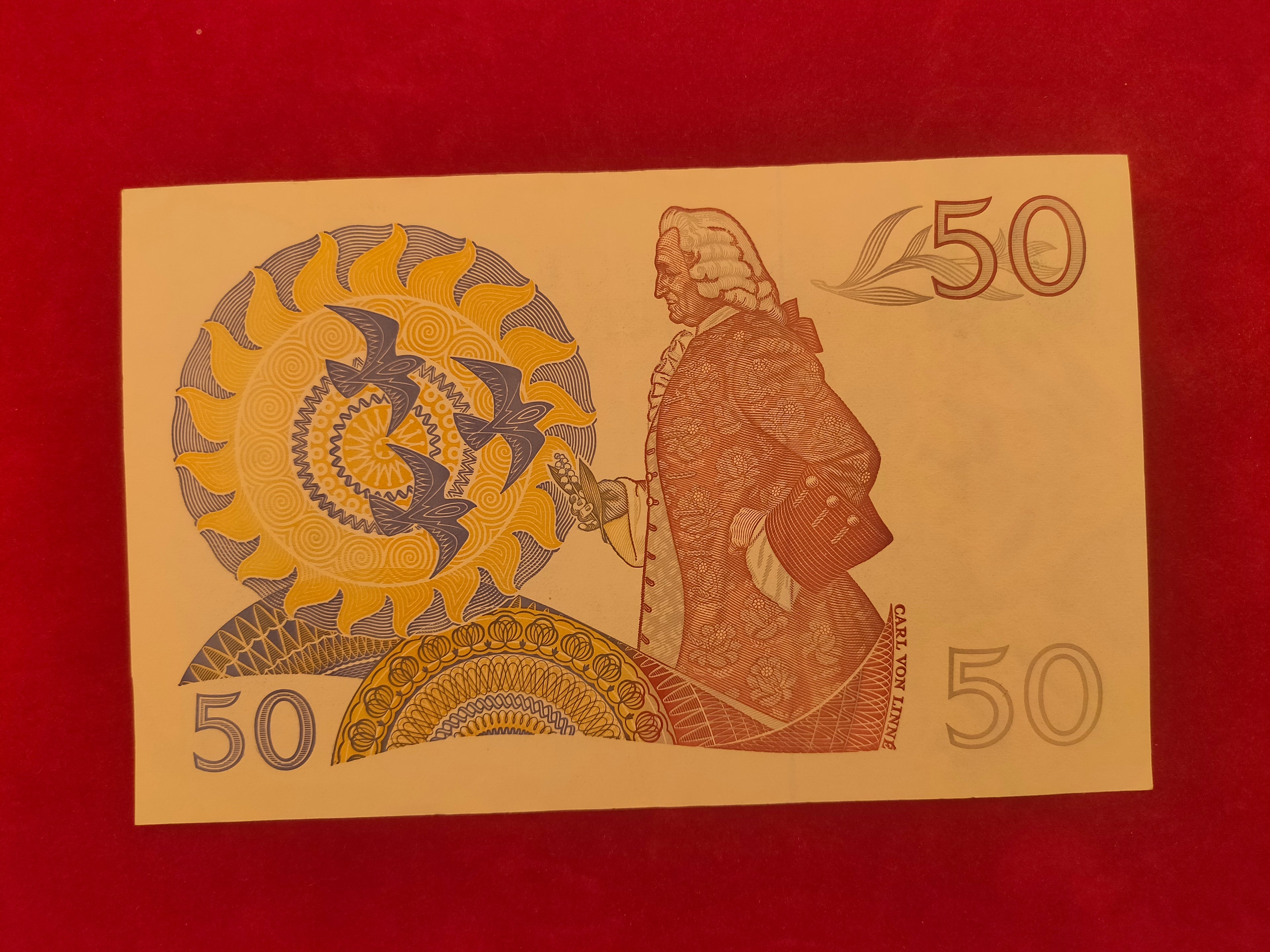 NATIONAL BANK OF SWEDEN 50 KRONOR (D837)