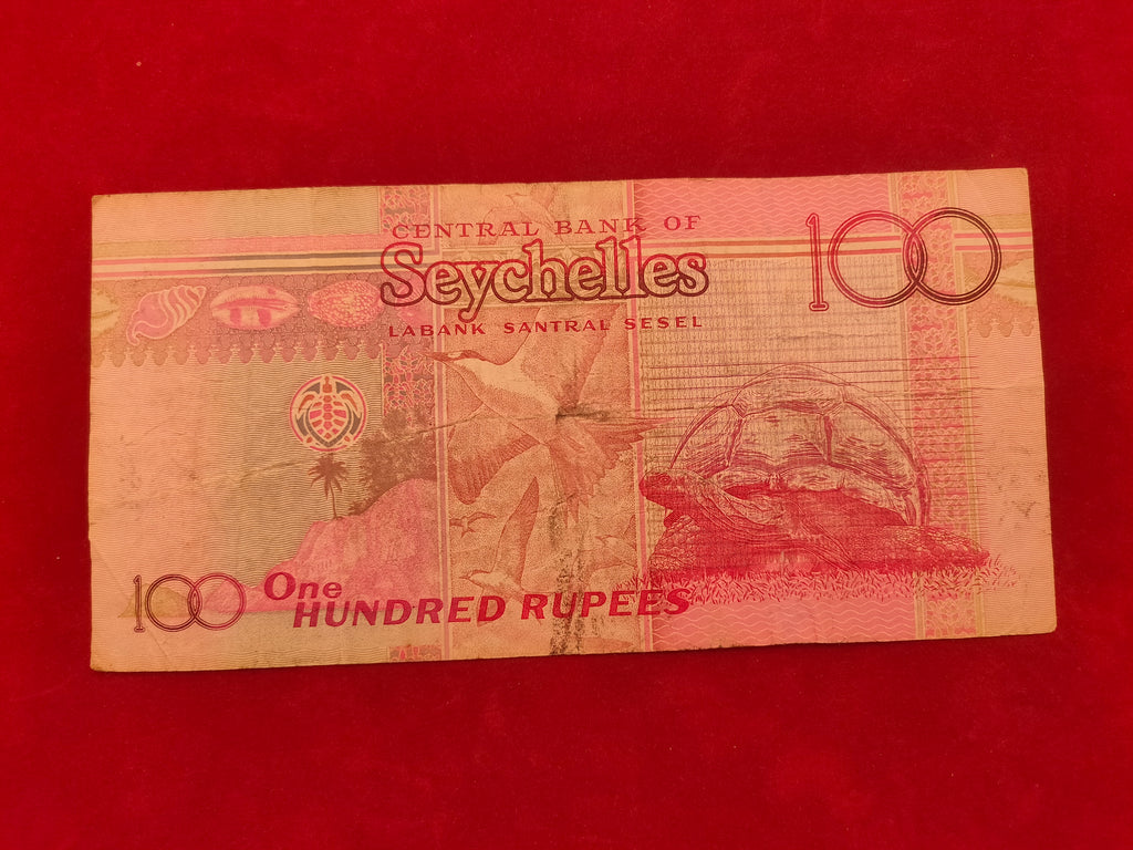 CENTRAL BANK OF SEYCHELLES 100 RUPEES (C138)