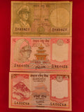 BANK OF NEPAL 5, 20 RUPEES (D992)