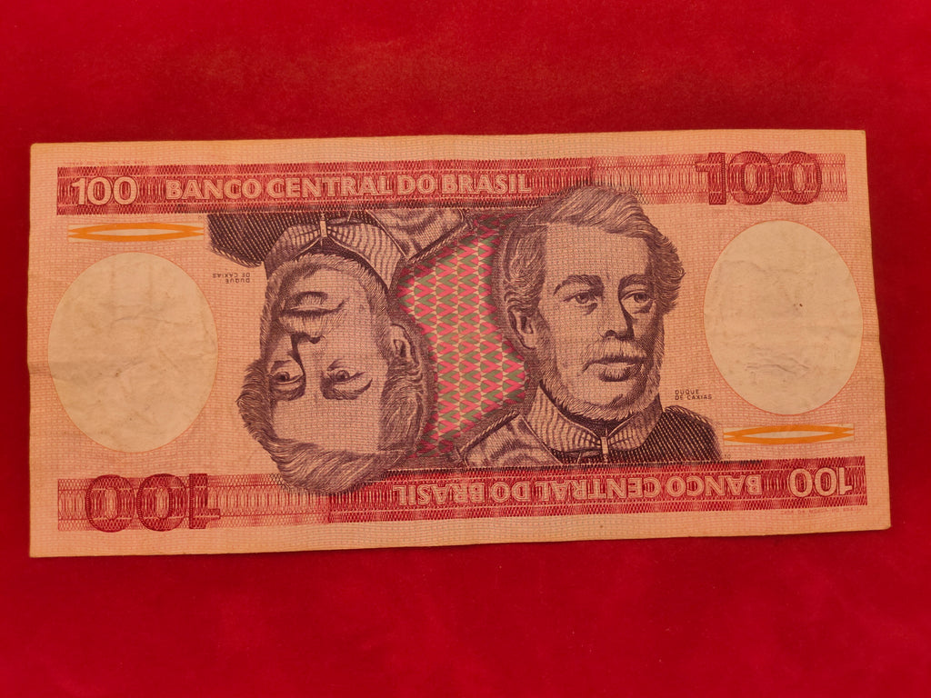 CENTRAL BANK OF BRASIL 100 CRUZADOS (D541)