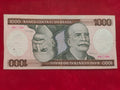 CENTRAL BANK OF BRASIL 1000 CRUZADOS (D541)