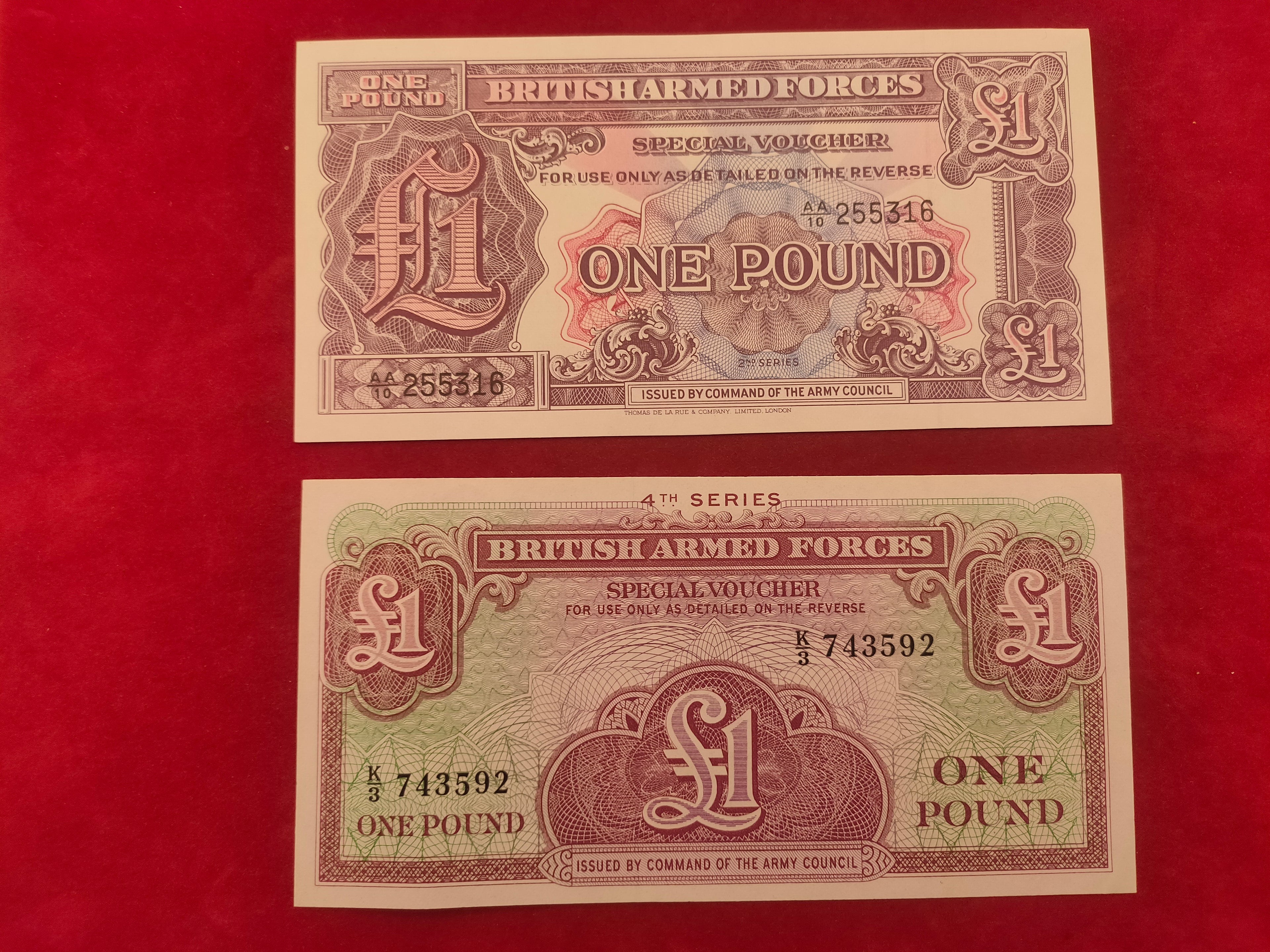 BANK OF UNITED KINGDOM 1 POUND (C021)