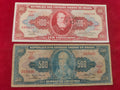 BANK OF BRASIL 100, 500 CRUZEIROS (Y036)