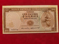 NATIONAL BANK OF UITRAMARINO 100 ESCUDOS (D808)