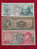 BANK OF MEXICO 10, 20  PESOS (510)