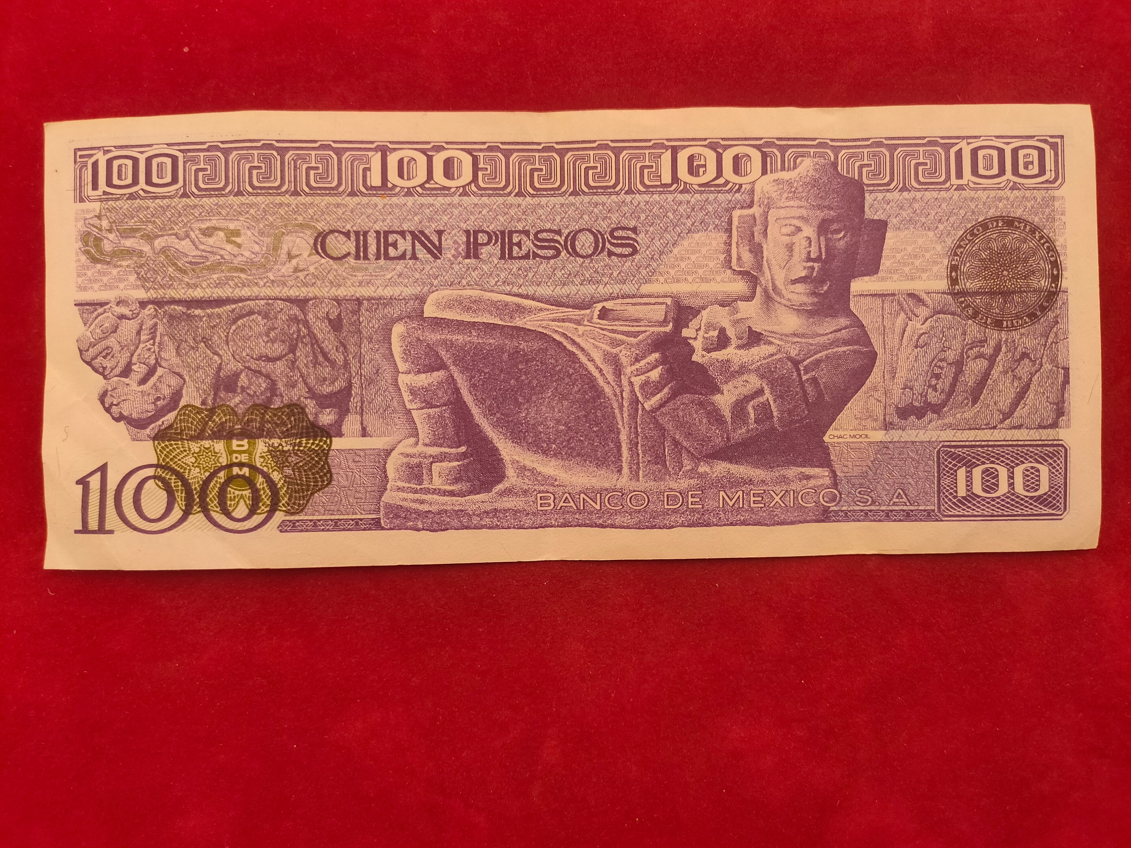 BANK OF MEXICO 100 PESOS (514)