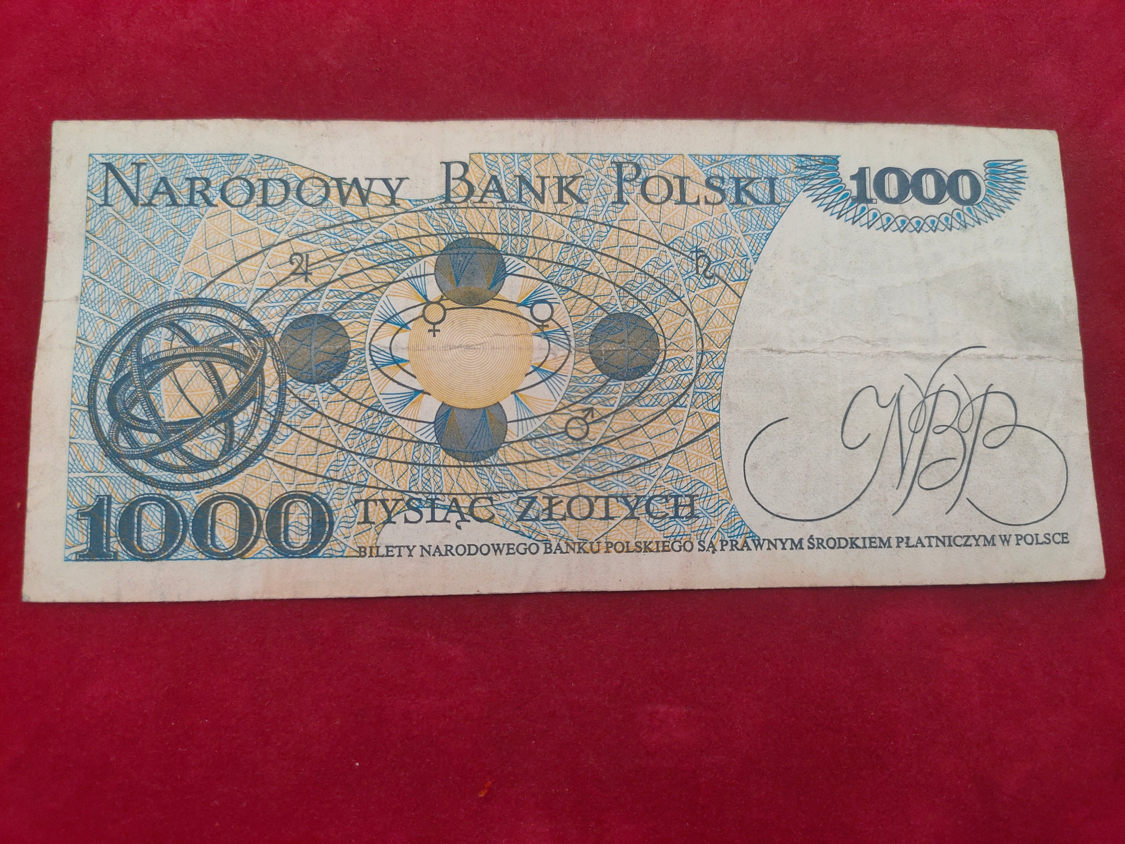 NATIONAL BANK OF POLAND 1000 ZLOTYCH (563)