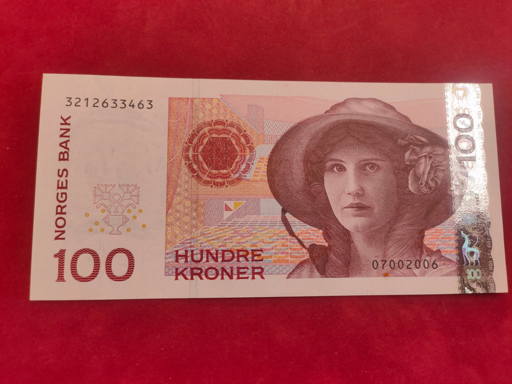 BANK OF NORGES 100 KRONOR (287/651)