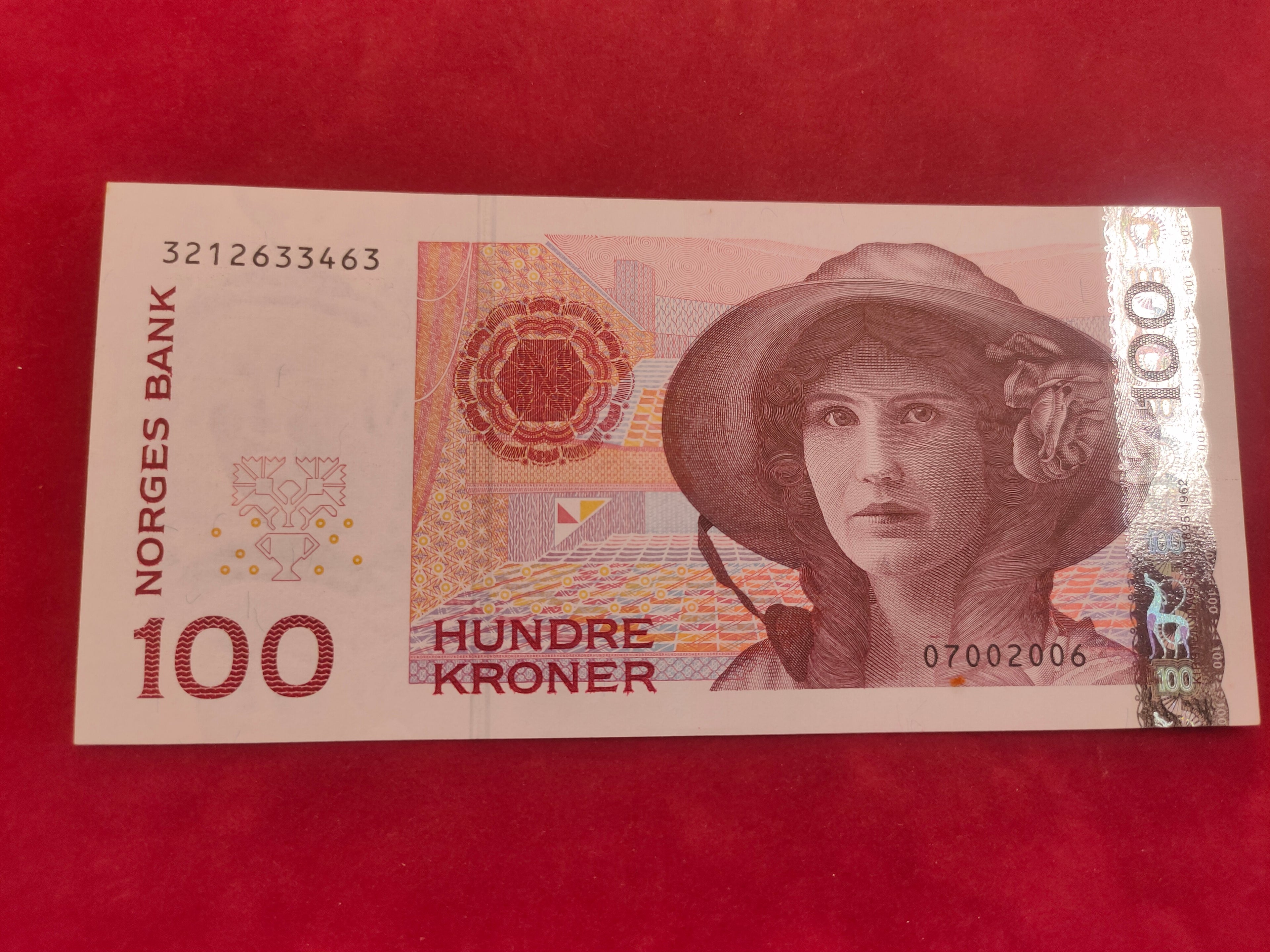 BANK OF NORGES 100 KRONOR (287/651)