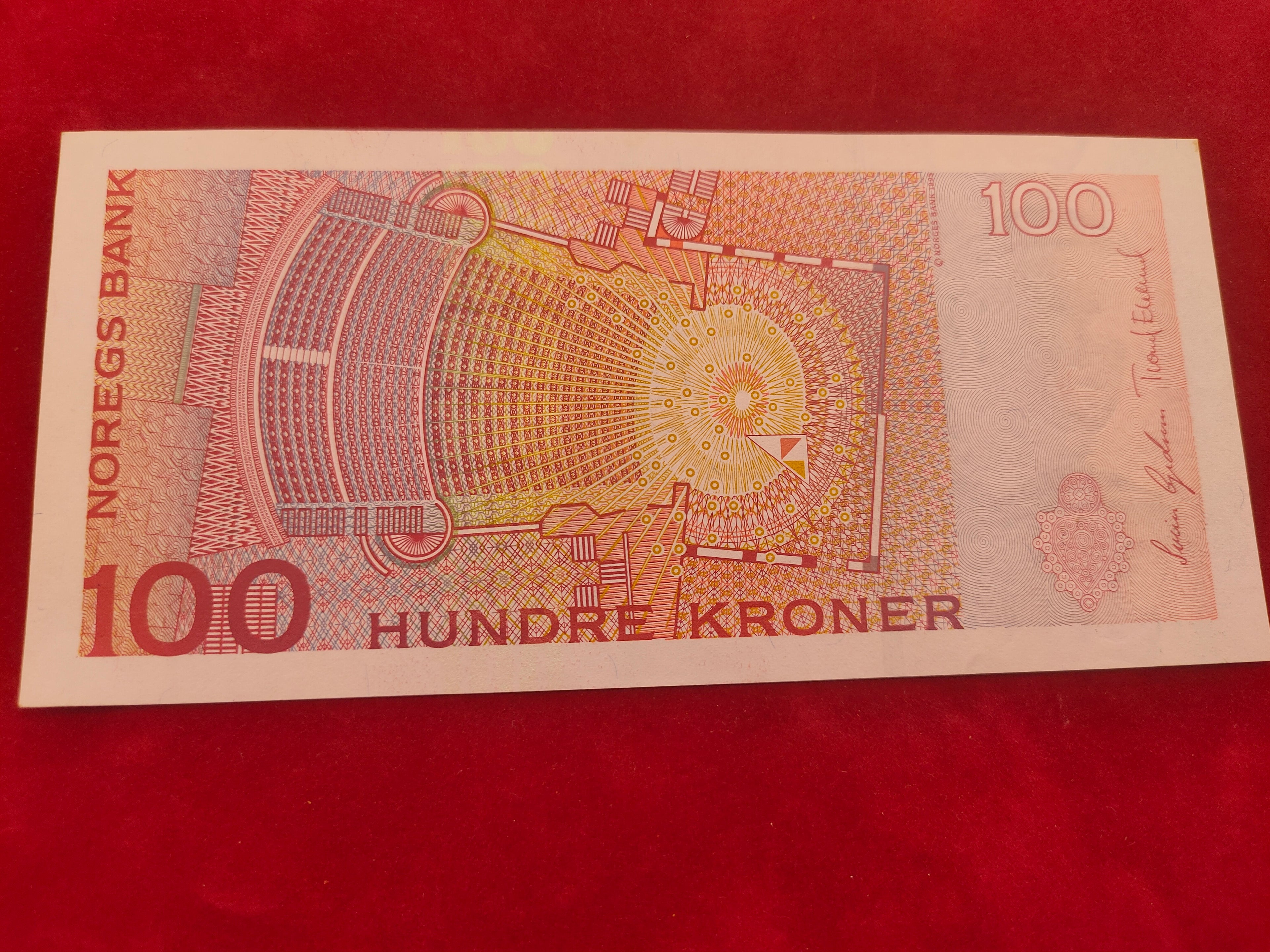 BANK OF NORGES 100 KRONOR (287/651)