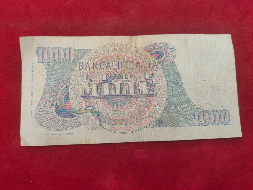 BANK OF ITALY 1000 LIRE (Y104)