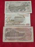 BANK OF AUSTRIA 20, 50 SCHILLING (1177)