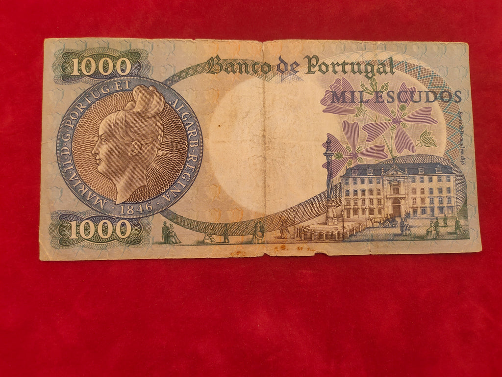 BANK OF PORTUGAL 1000 ESCUDOS (C661)