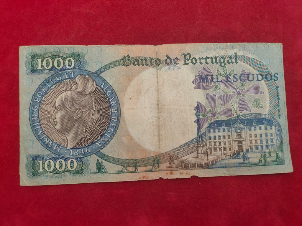 BANK OF PORTUGAL 1000 ESCUDOS (C661)