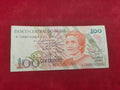 CENTRAL BANK OF BRASIL 100 CRUZADOS (D539)