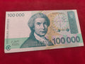 BANK OF CROATIA 100000 DINARA (704)