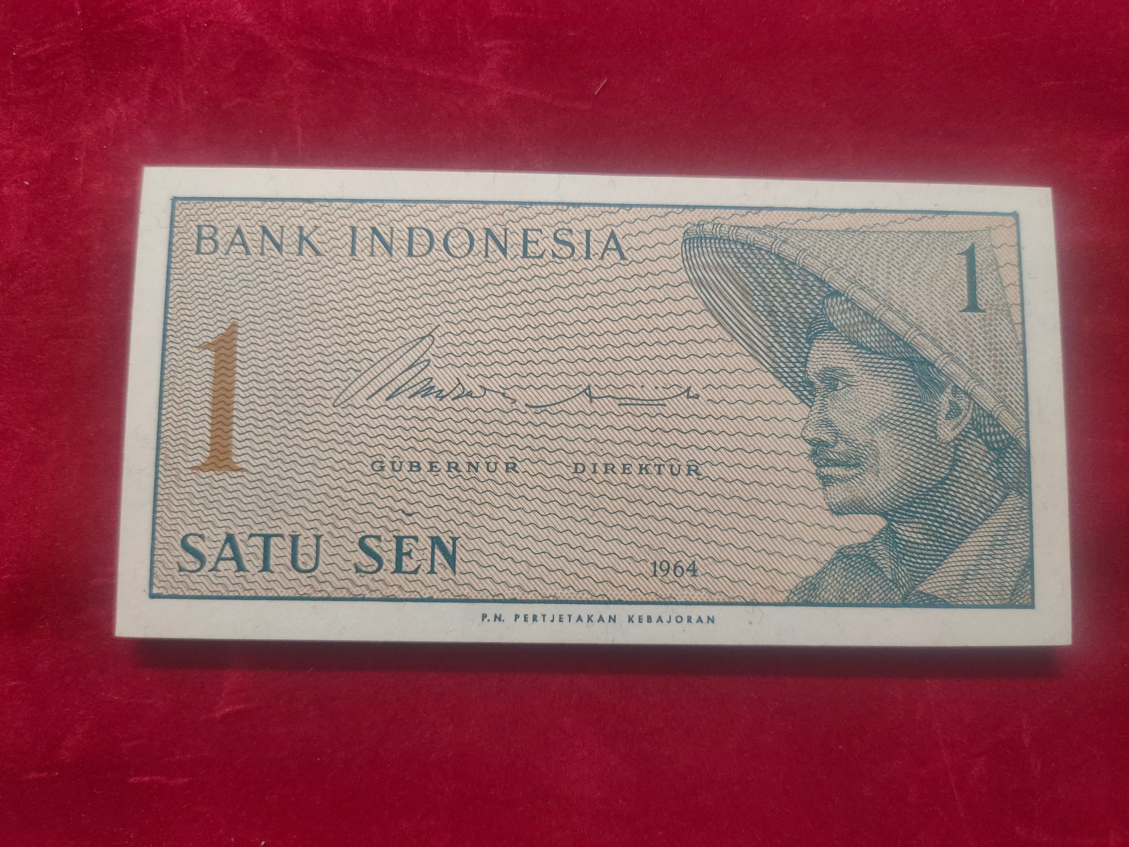 BANK OF INDONESIA 1 SEN (1085)