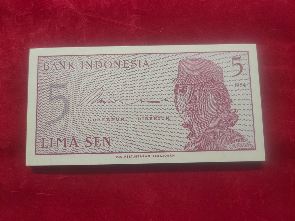 BANK OF INDONESIA 5 SEN (1085)