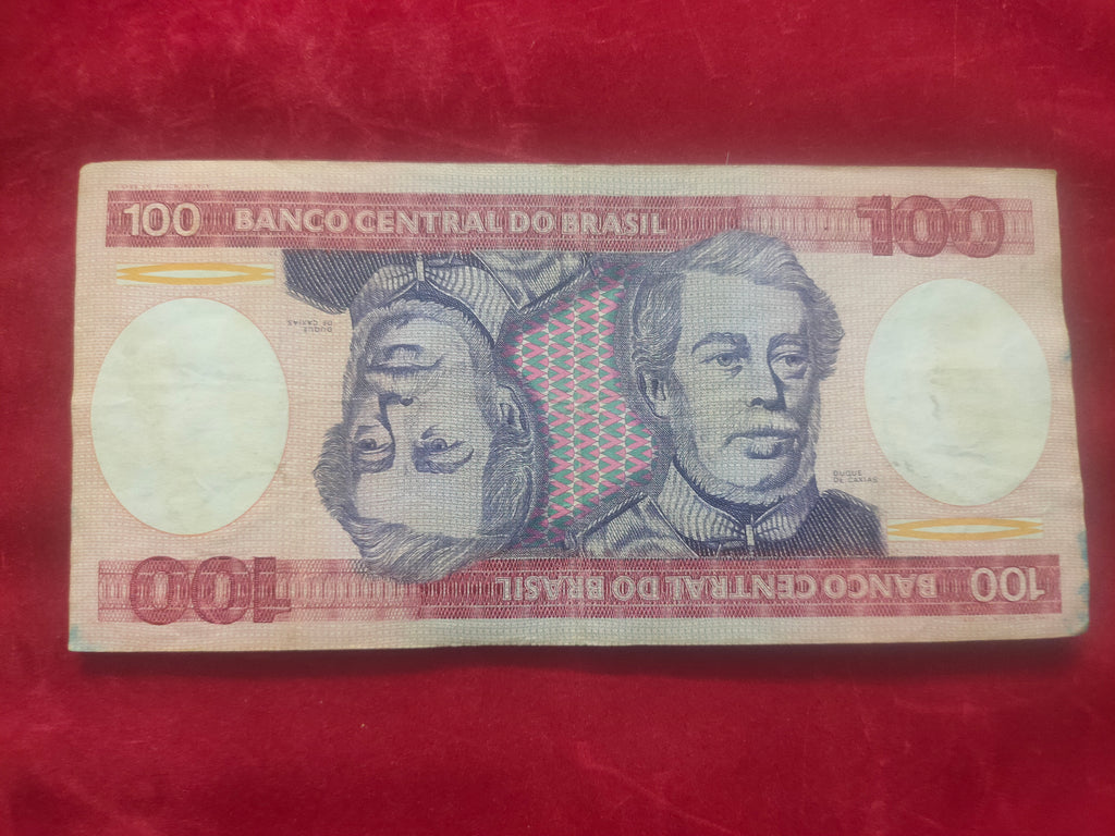 CENTRAL BANK OF BRASIL 100 CRUZEIROS (D542)