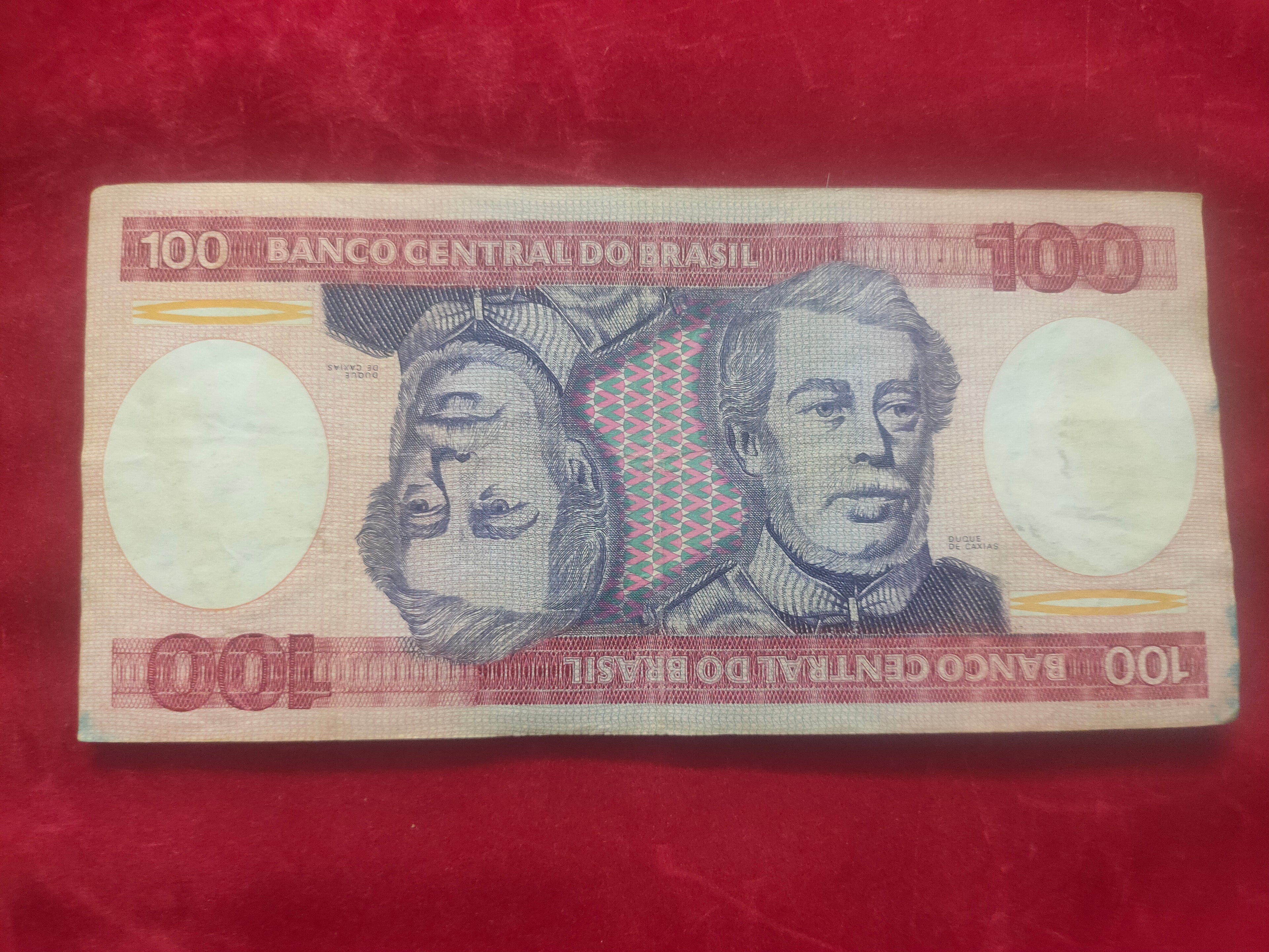 CENTRAL BANK OF BRASIL 100 CRUZEIROS (D542)