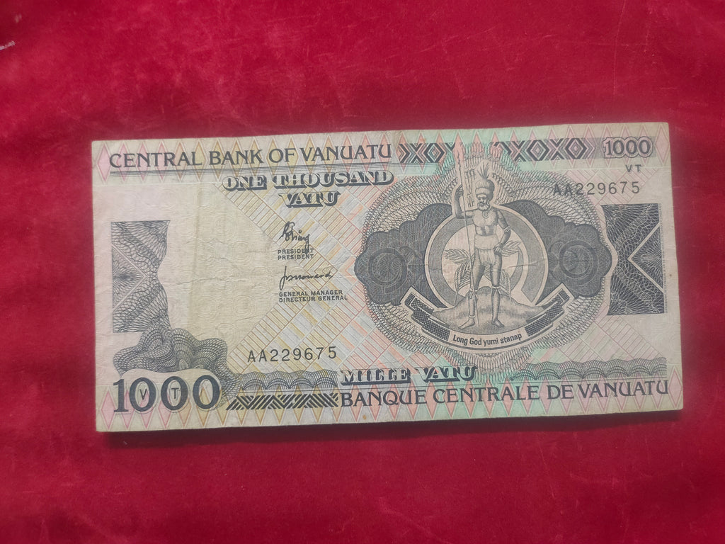 CENTRAL BANK OF VANUATU 1000 VATU (C838)