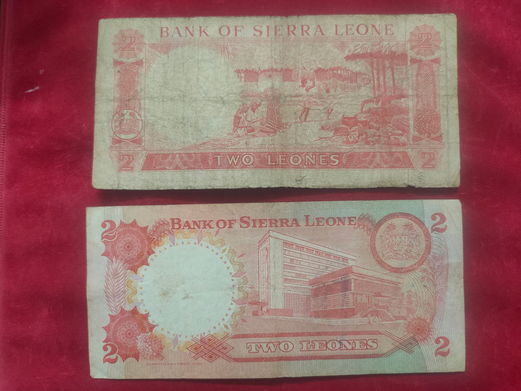BANK OF SIERRA LEONE 2 LEONES (Y113)