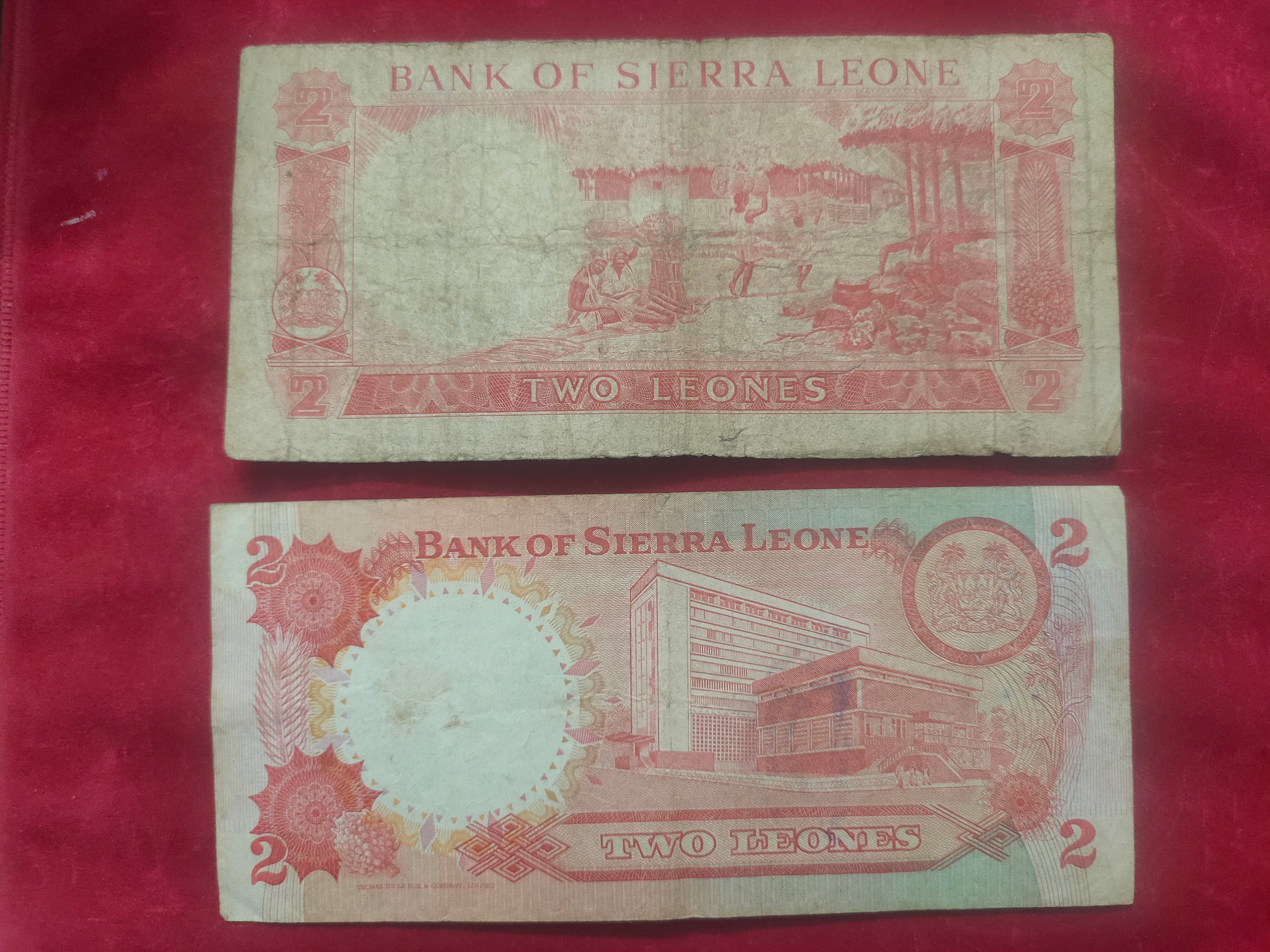 BANK OF SIERRA LEONE 2 LEONES (Y113)