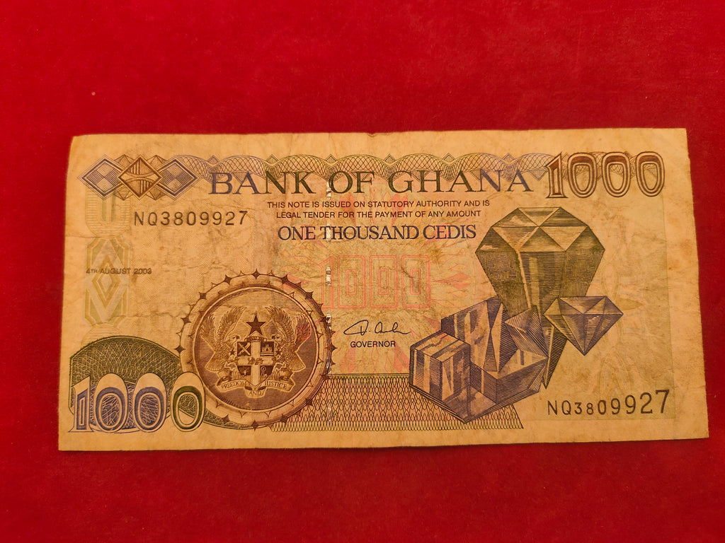 BANK OF GHANA 1000 CEDIS (C849)