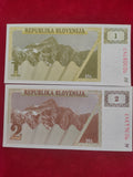 BANK OF SLOVENIA 1, 2 BANK OF SLOVENIA 1, 2 TOLARJA (C427)
