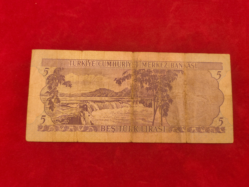 BANK OF TURKEY 5 LIRASI (535)