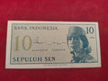 BANK OF INDONESIA 10 SEN (543)