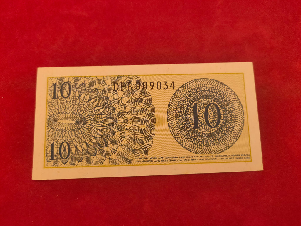 BANK OF INDONESIA 10 SEN (543)