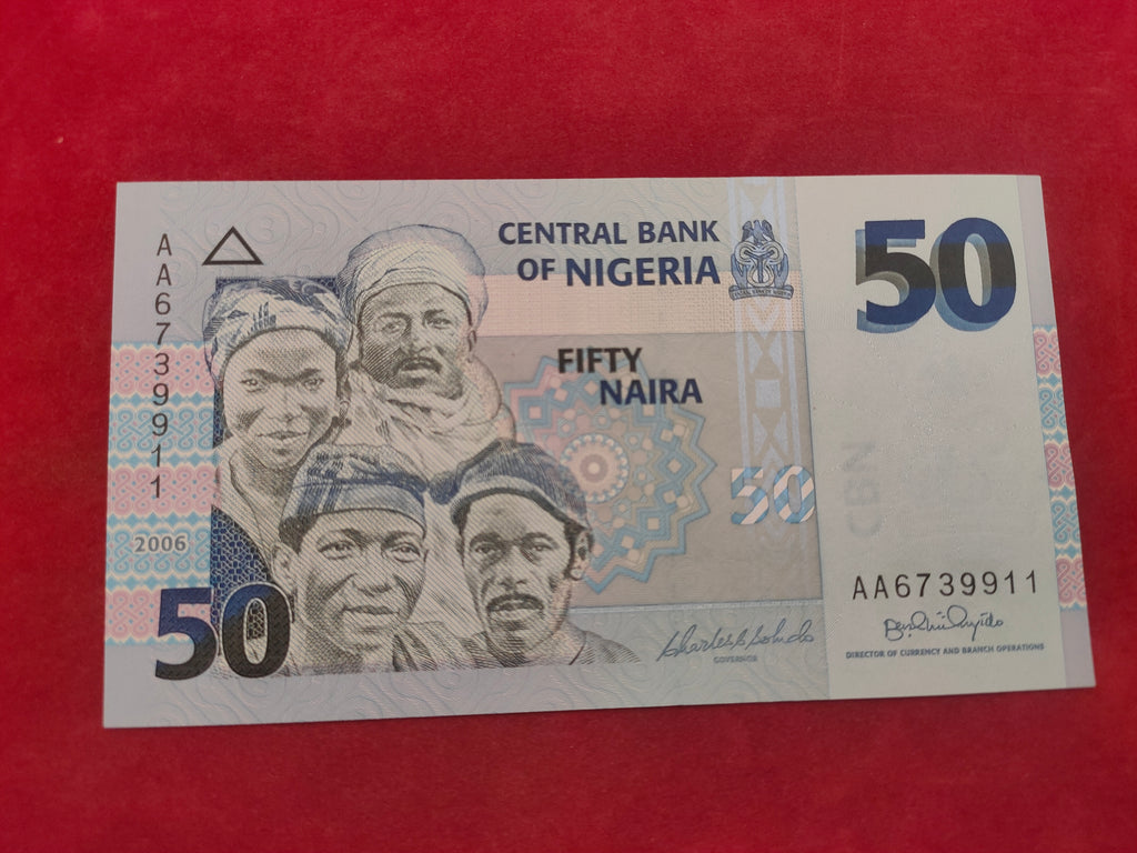 CENTRAL BANK OF NIGERIA 50 NAIRA (517)