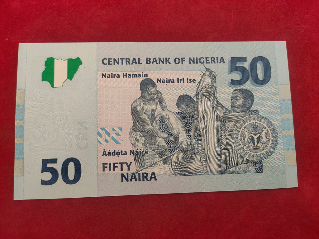 CENTRAL BANK OF NIGERIA 50 NAIRA (517)