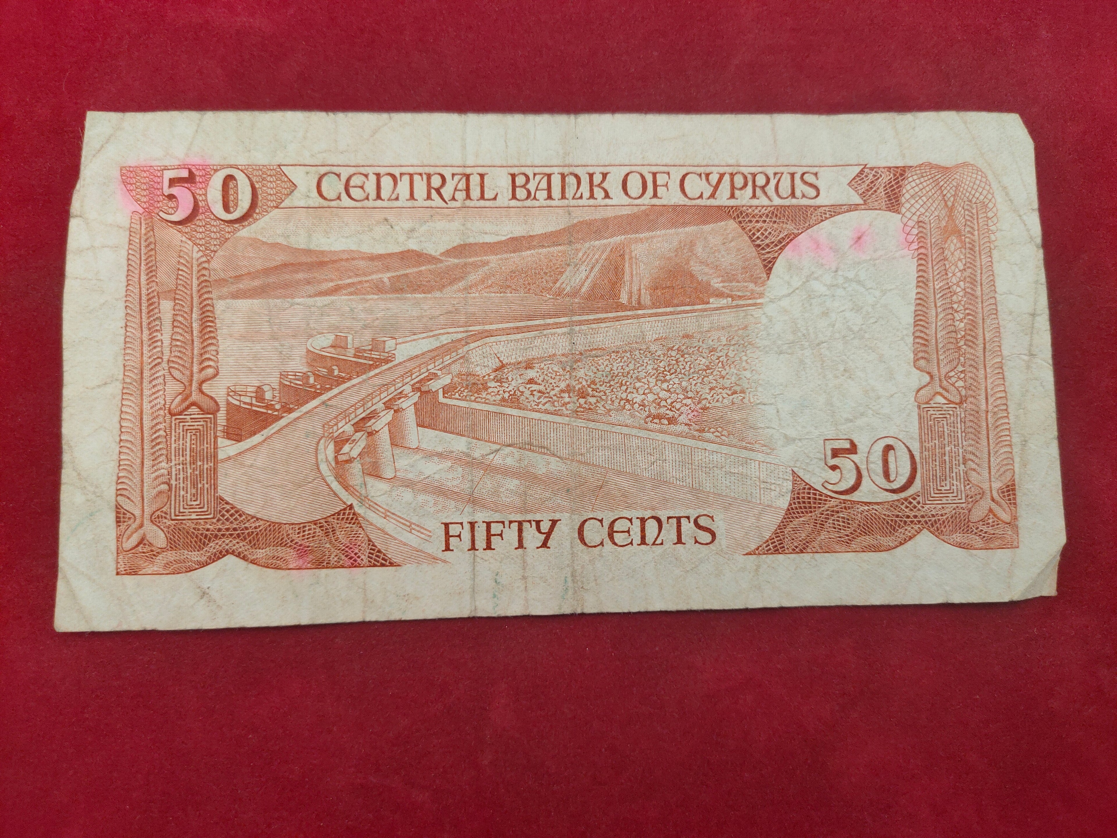 CENTRAL BANK OF CYPRUS 50 CENTS (1134)