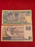 BANK OF SINGAPORE 1 DOLLAR (740)