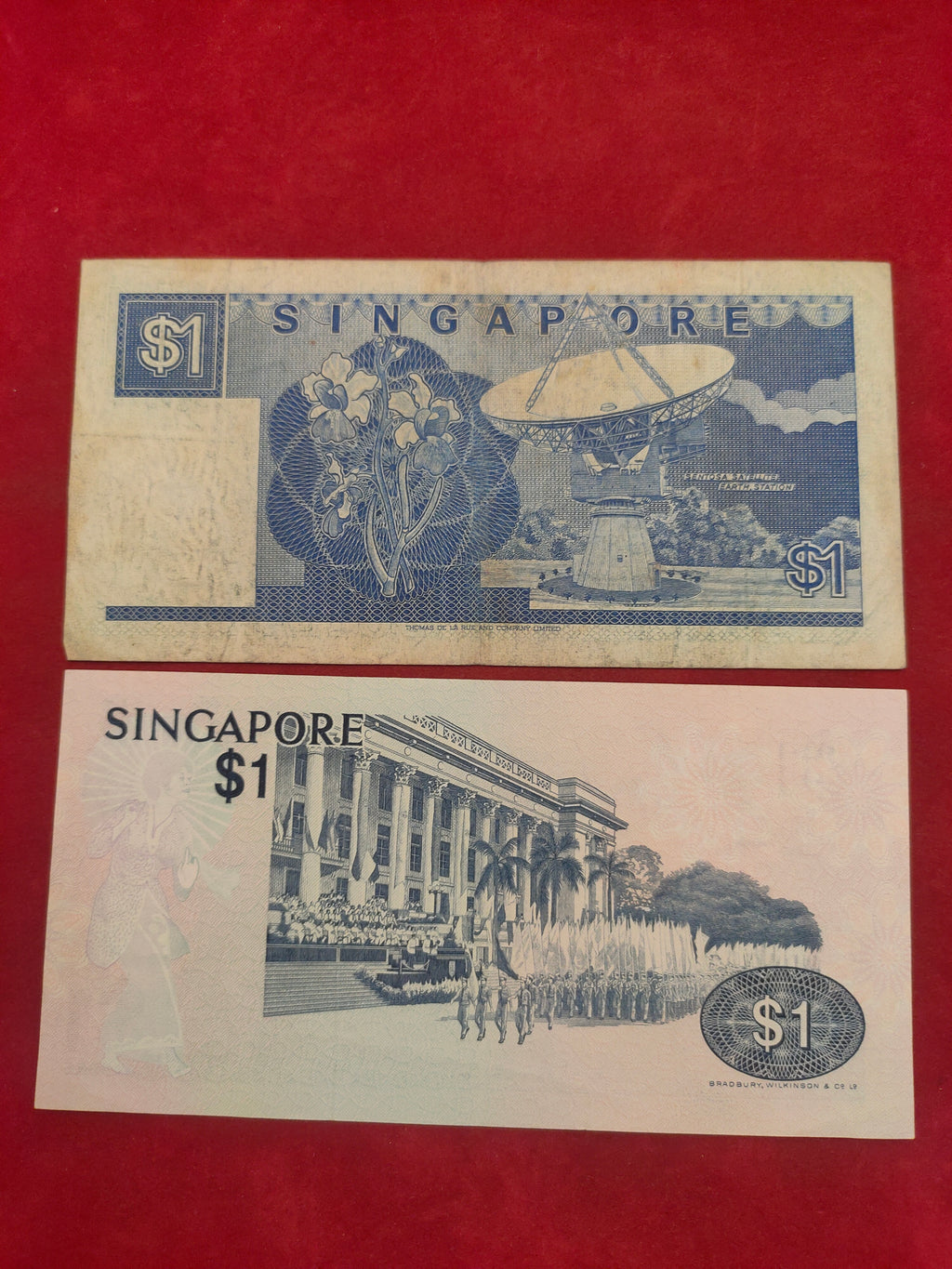 BANK OF SINGAPORE 1 DOLLAR (740)