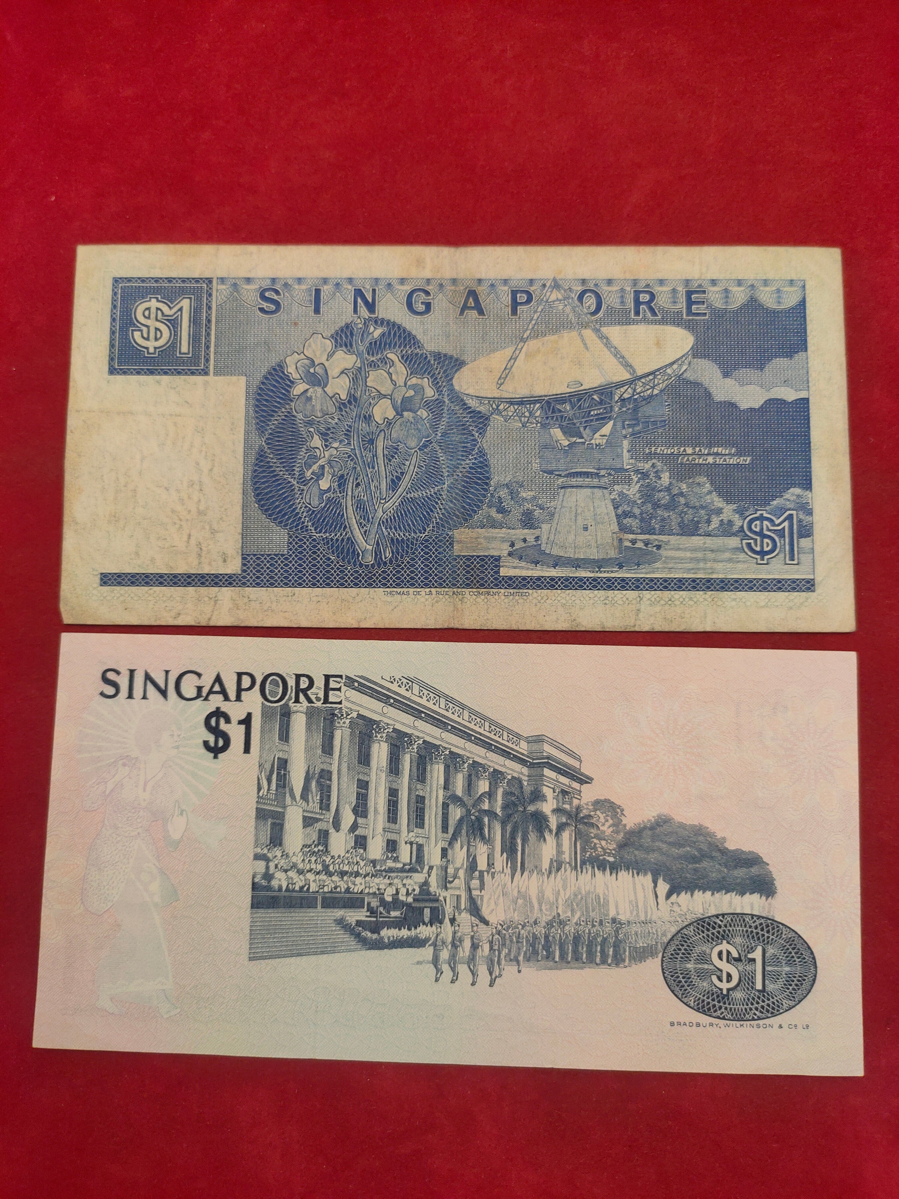 BANK OF SINGAPORE 1 DOLLAR (740)