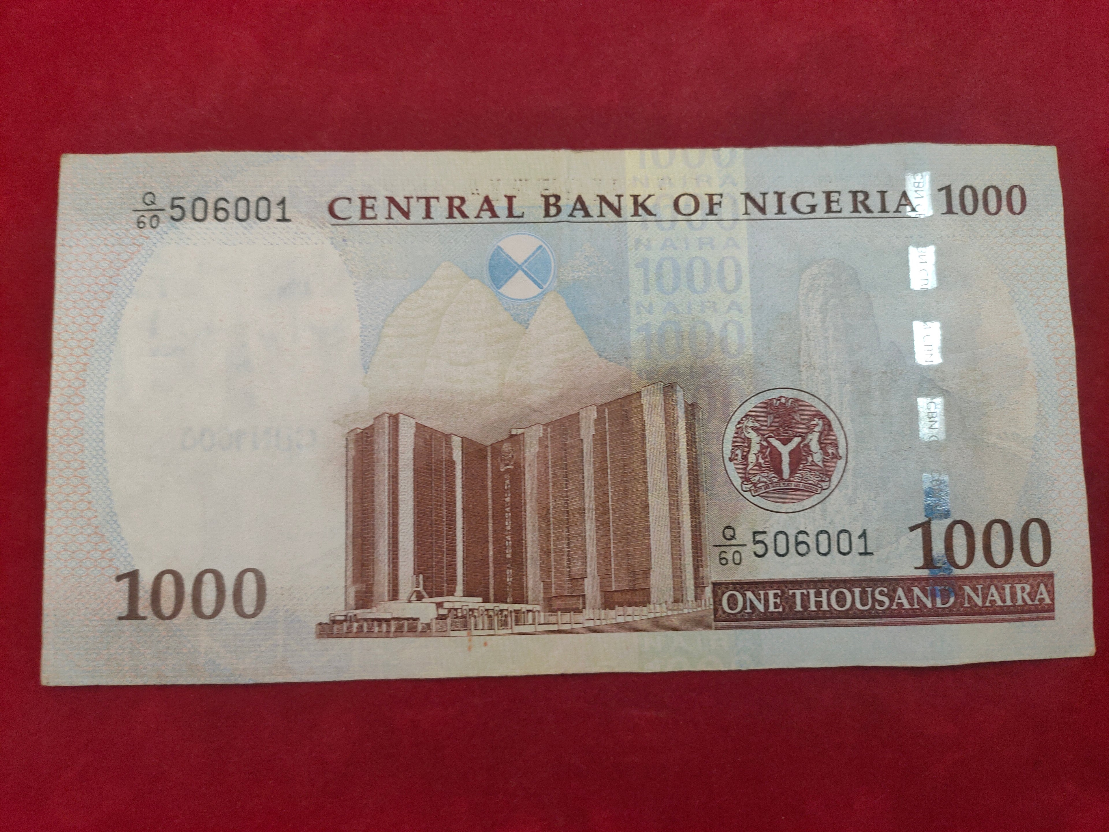 CENTRAL BANK OF NIGERIA 1000 NAIRA (503)