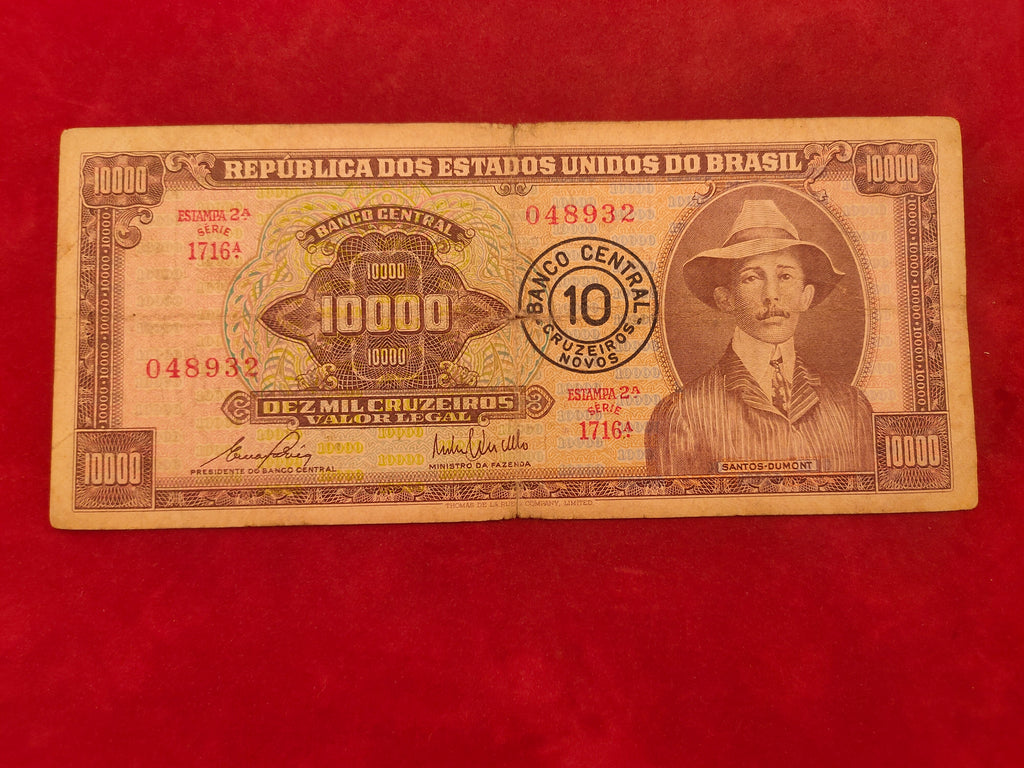BANK OF BRASIL 1000 CRUZEIROS (1174)