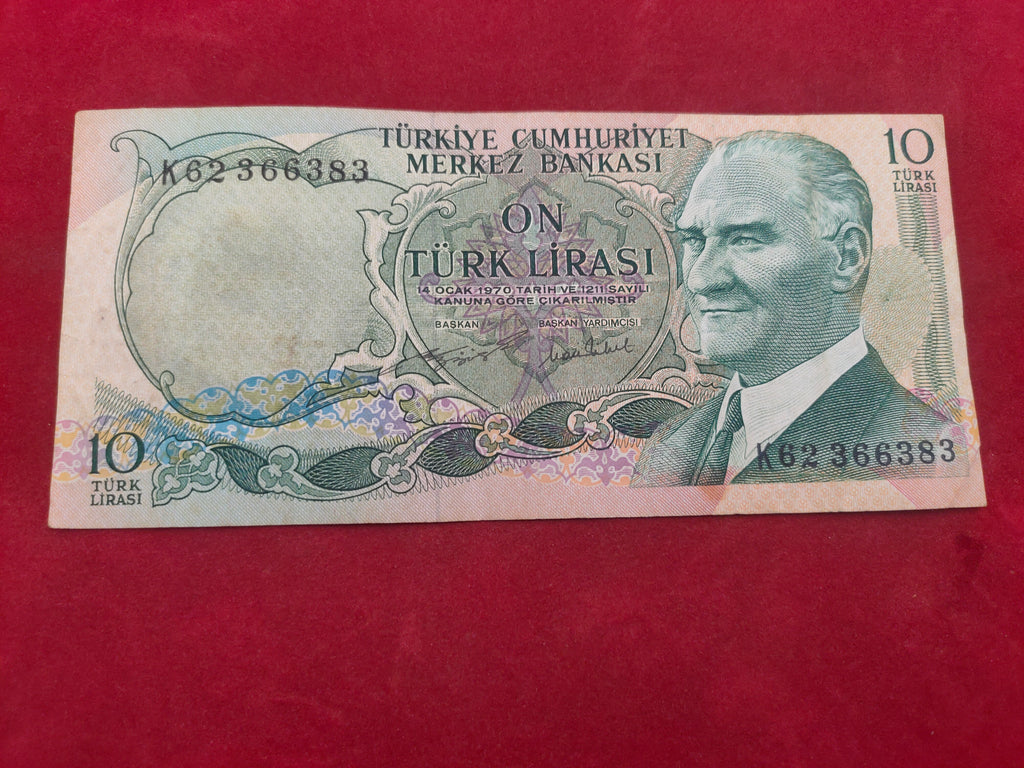 BANK OF TURKEY 10 LIRASI (533)