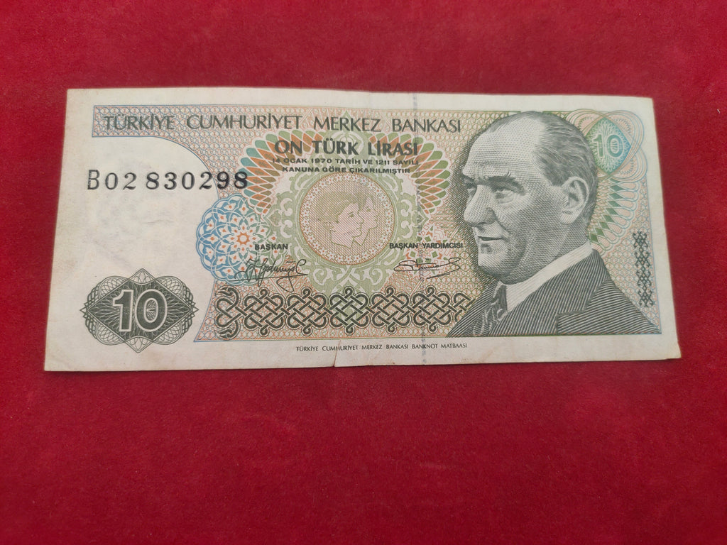 BANK OF TURKEY 10 LIRASI (532)