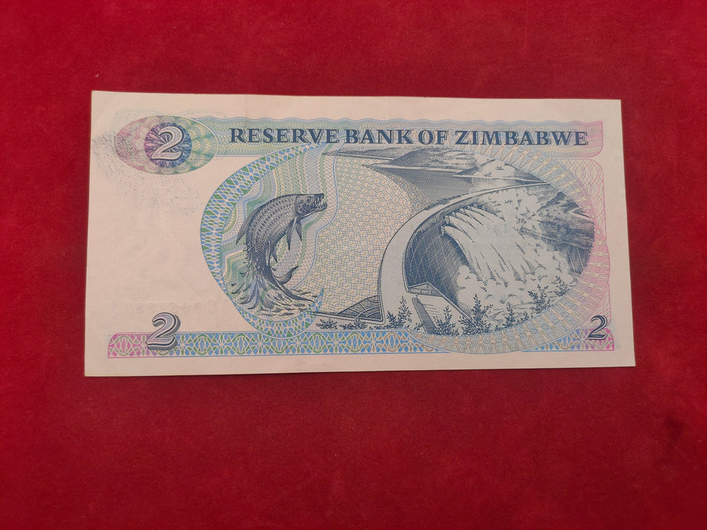 RESERVE BANK OF ZIMBABWE 2 DOLLARS (799)