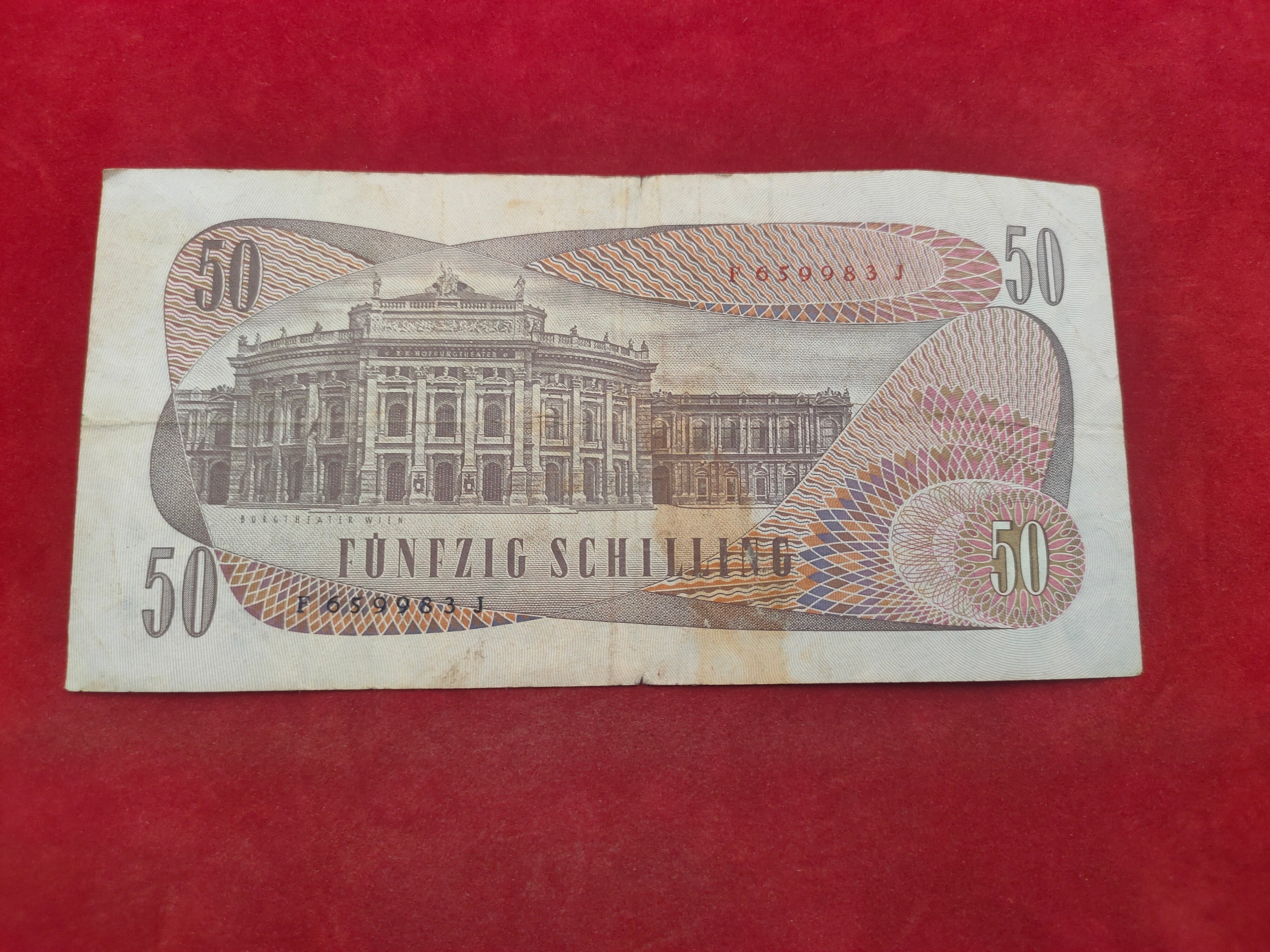 NATIONAL BANK OF AUSTRIA 50 SCHILLING (573)
