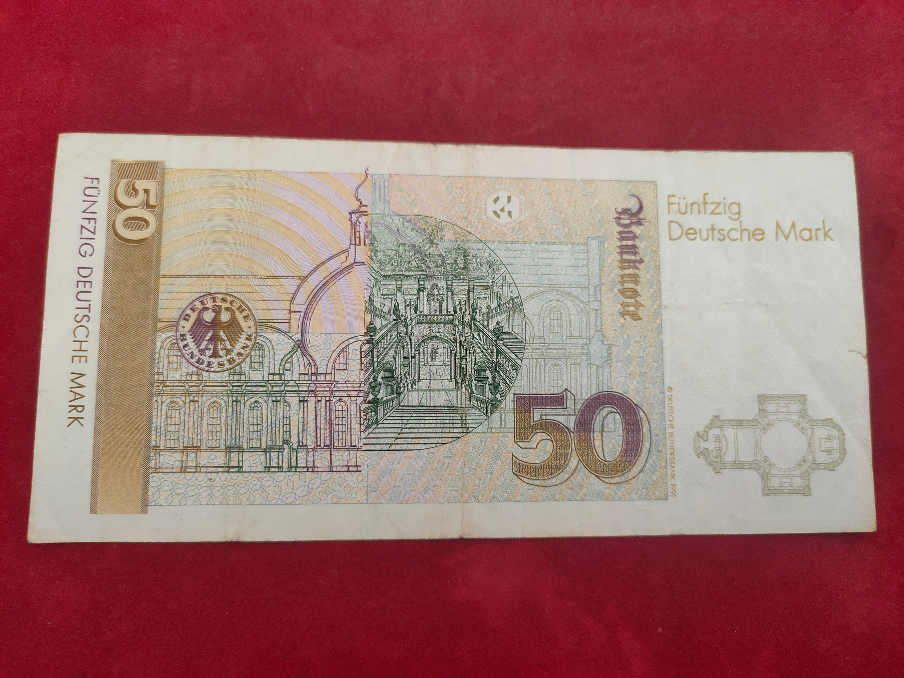 BANK OF GERMANY 50 MARK (1199)